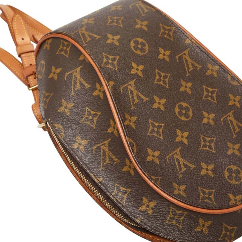 LOUIS VUITTON Authentic Brown Monogram Leather Ellipse Backpack - Picture 4 of 11